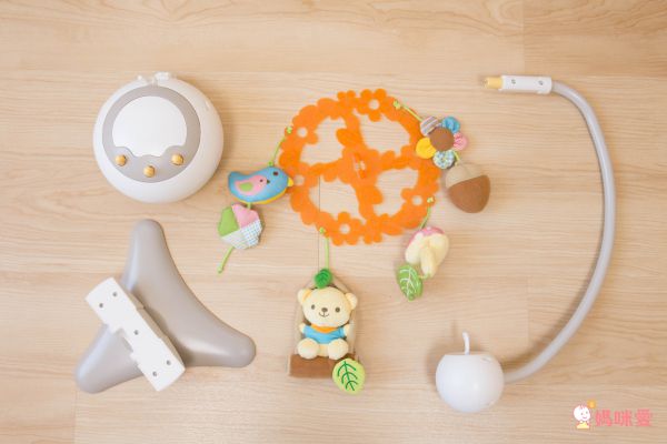 日本 Combi - Kuma 哭聲感應安撫音樂鈴-0個月起