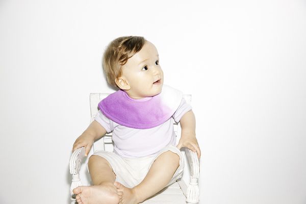 MARLMARL - 微笑圍兜兜-果凍系列-葡萄紫 (脖圍25-28cm)