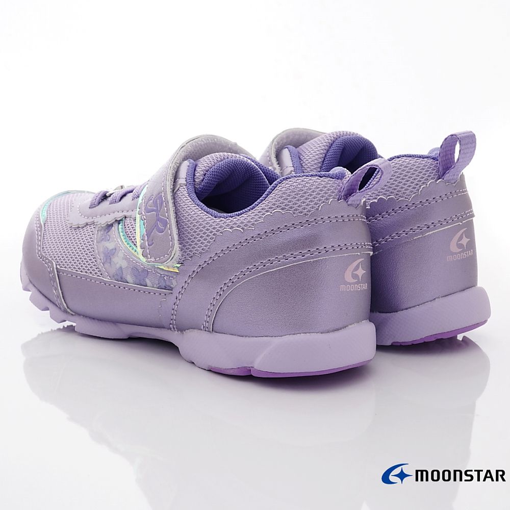 Moonstar日本月星 - 甜心競速運動款(中小童段)-運動鞋-紫