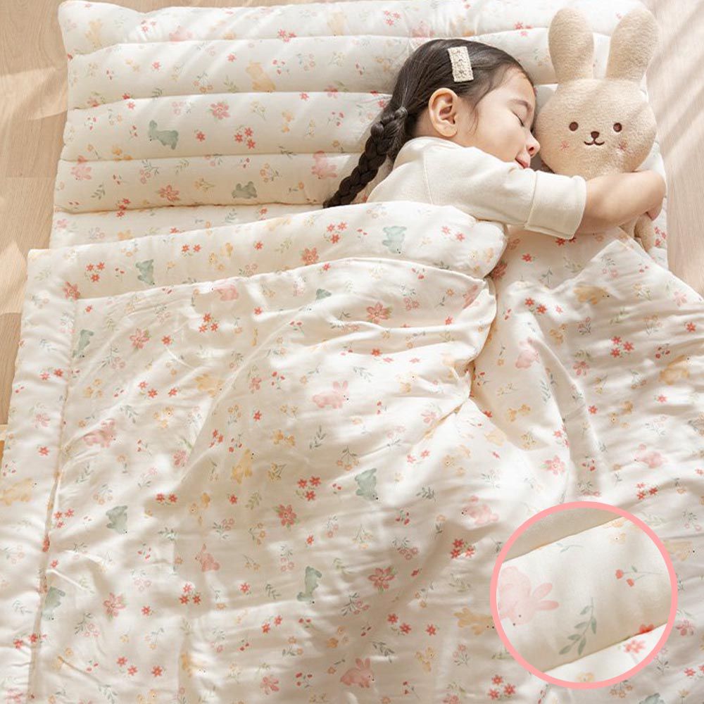 韓國 Formongde - 4cm厚墊莫代爾雙面用涼感睡袋/寢具-愛麗絲花園