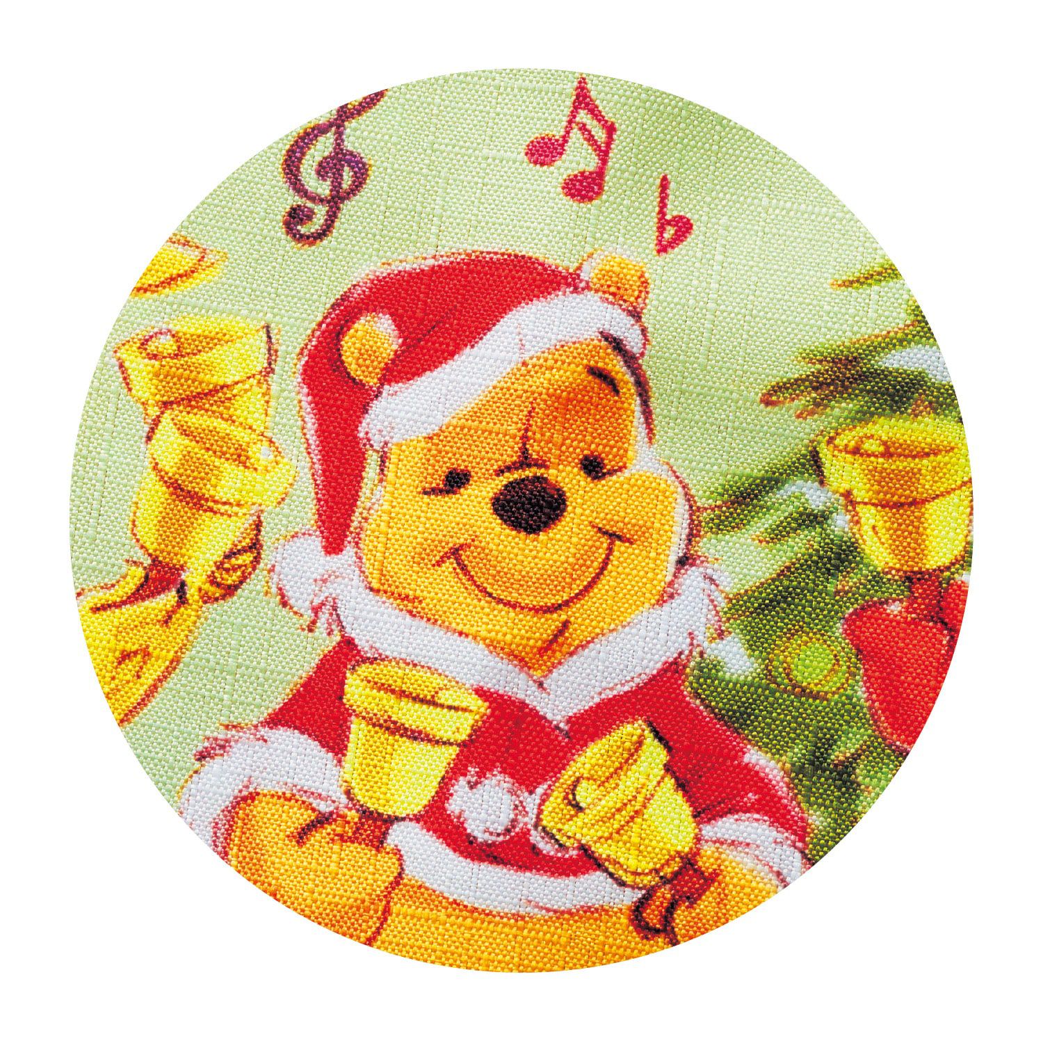 日本千趣會 - 迪士尼 防潑水餐墊兩入組-聖誕頌歌-紅x黃 (30×45cm)