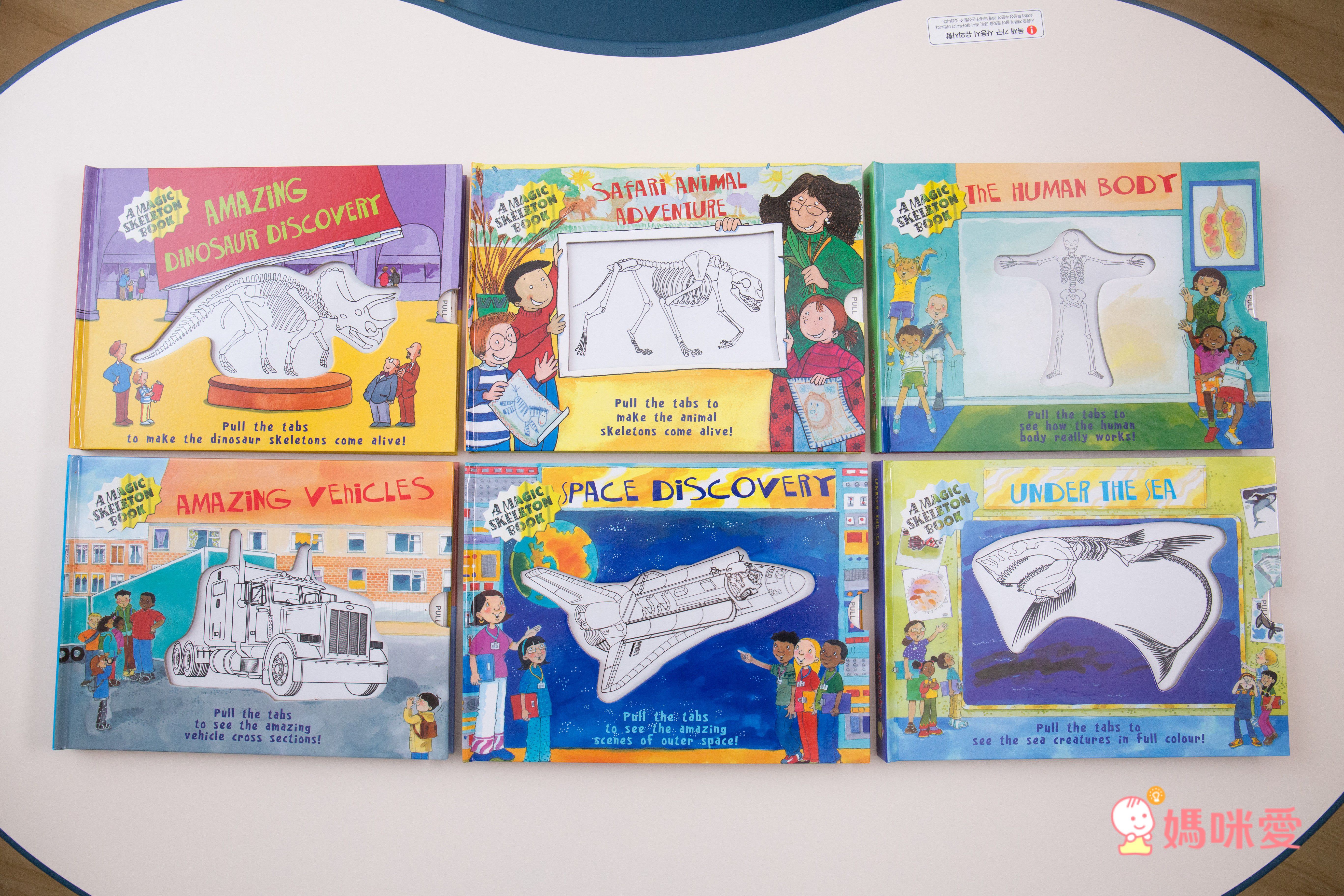 Alligator Books - A Magic Skeleton Book 6 Books