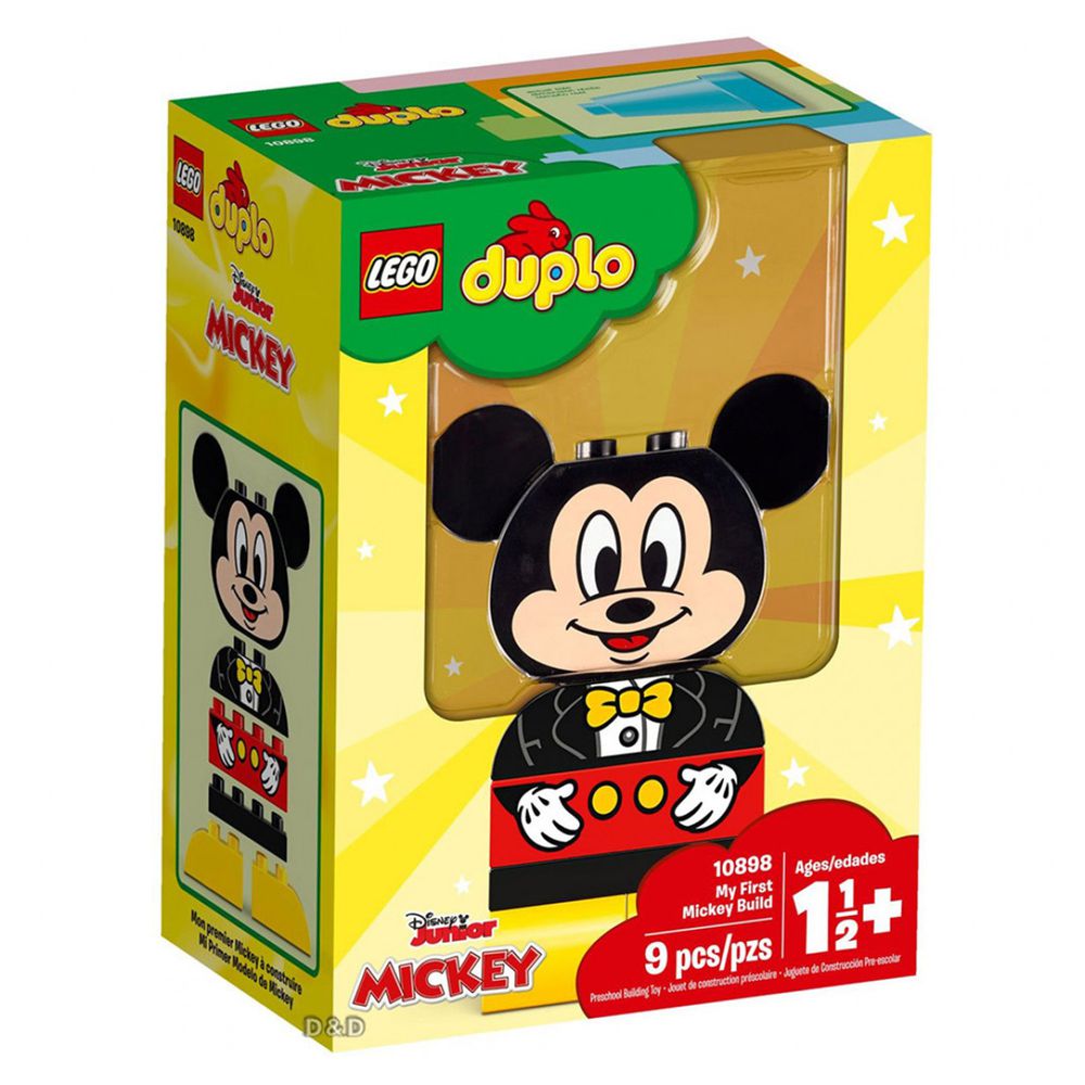 樂高 LEGO - 樂高 Duplo 得寶幼兒系列 - My First Mickey Build 10898-9pcs