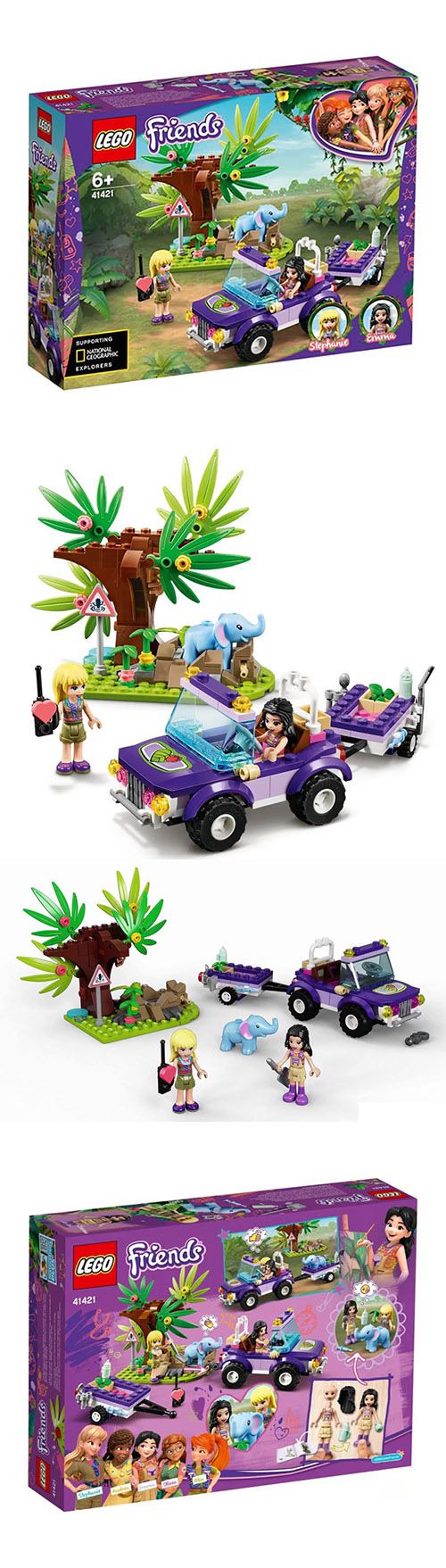 樂高 LEGO - 樂高積木 LEGO《 LT41421 》Friends 姊妹淘系列 - 大象寶寶叢林救援-203pcs