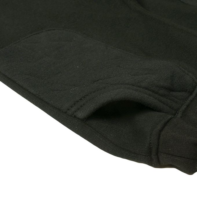 akachan honpo - 內裡刷毛褲-黑色