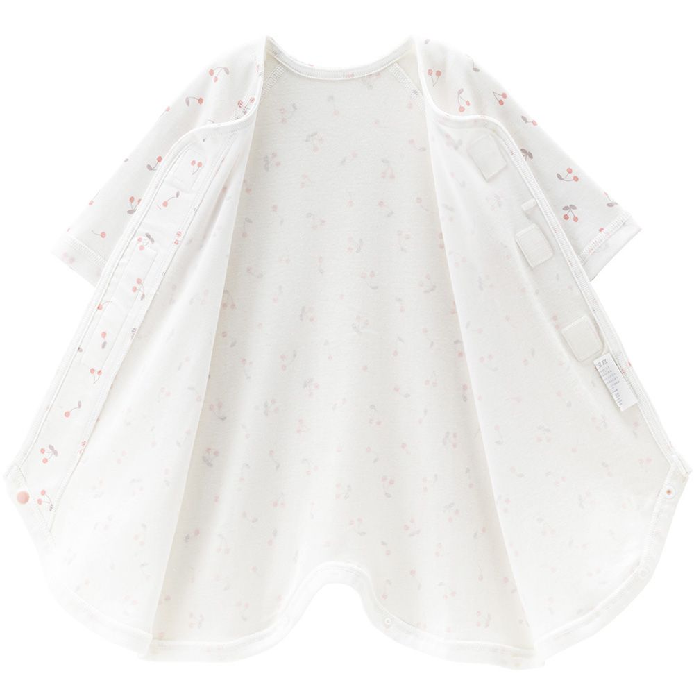 日本 Combi - mini系列-純棉蝴蝶裝(黏貼式)-小櫻桃 (60-70)