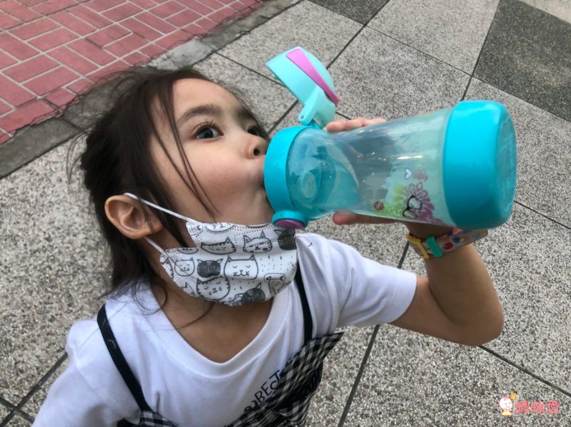 法國MAPED - 無吸管兒童概念水瓶-聰明藍-430ml