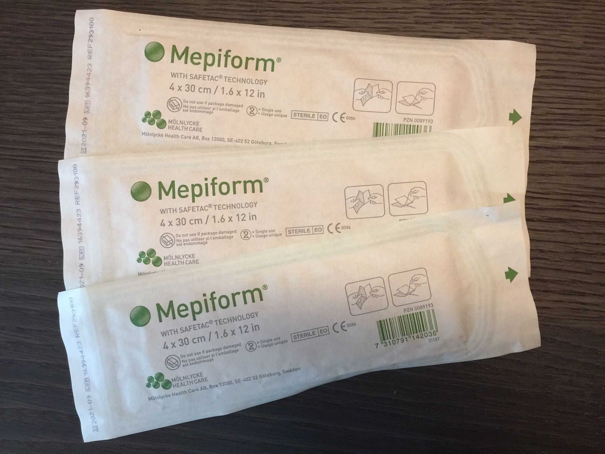 (售) Mepiform 美尼克 美皮豐 疤痕護理矽膠片 4*30cm