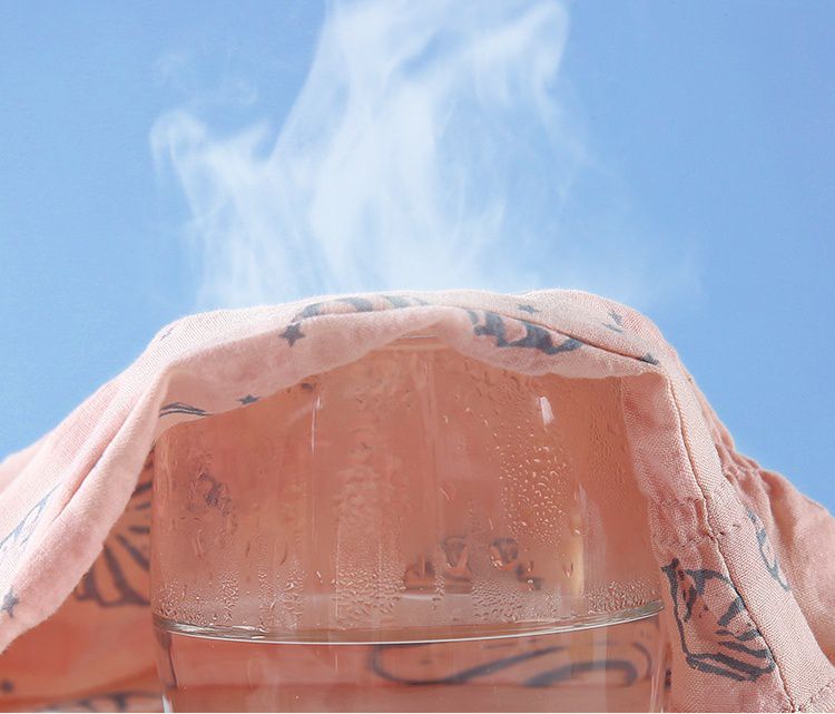 寬鬆束口防蚊褲/空調褲-杏色