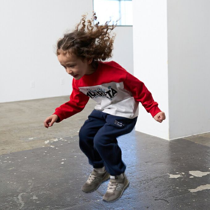 日本 b-ROOM - 彈性休閒素色運動風長褲-銀灰