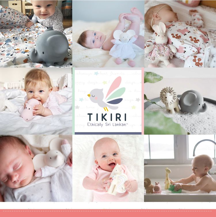 斯里蘭卡TIKIRI - 固齒玩具-米亞小老鼠