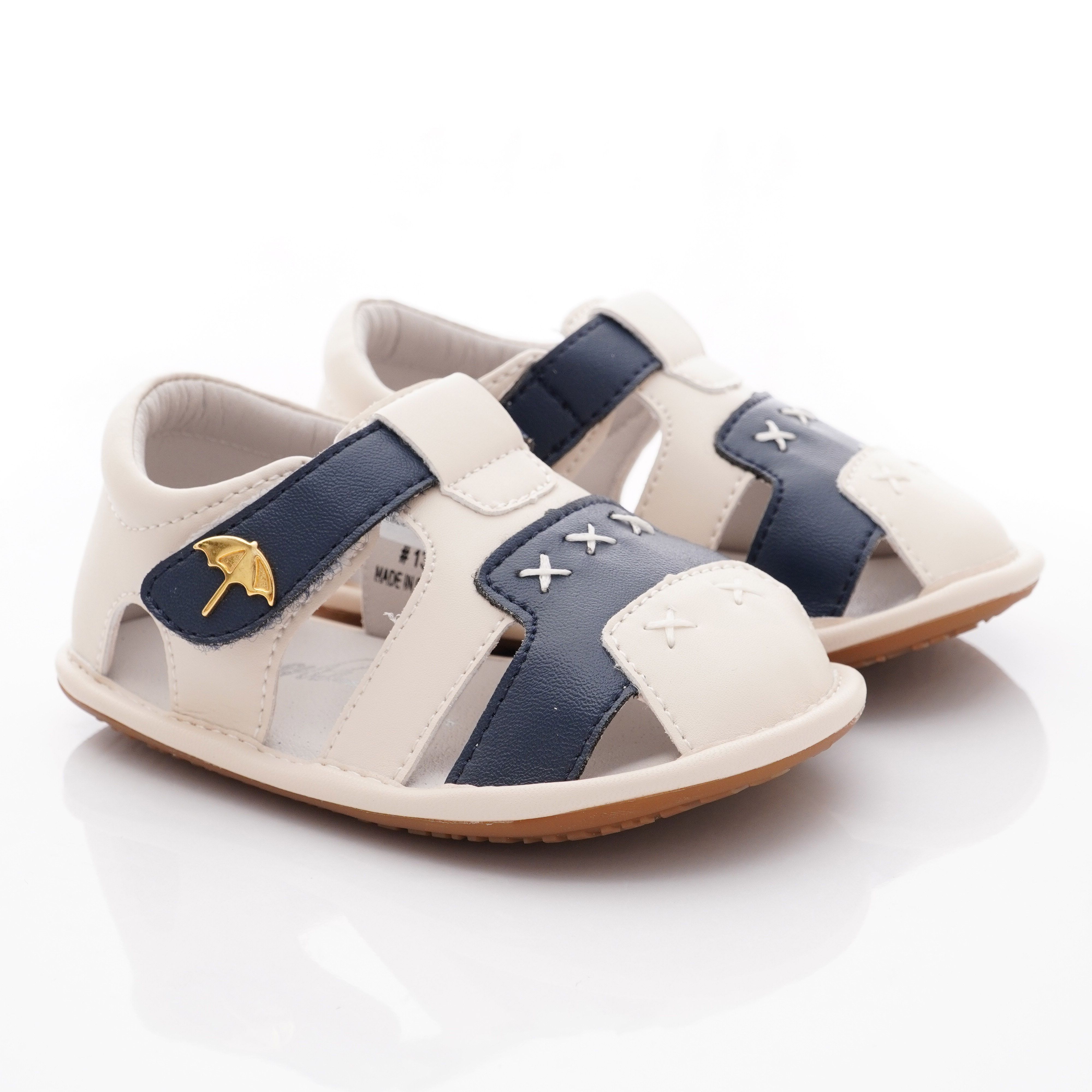 Arnold Palmer 雨傘牌 - 護趾軟軟學步涼鞋款(寶寶段)-藍