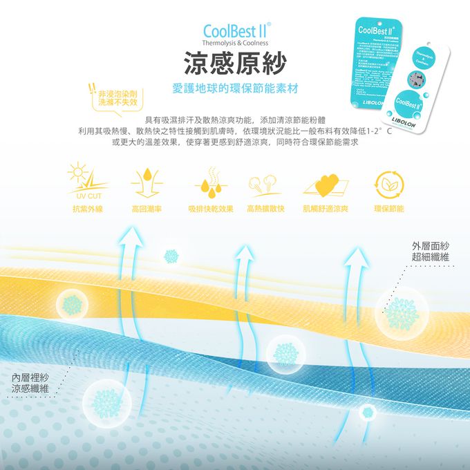 GIAT - 男女適用涼感防曬彈力袖套1雙-露指款-膚色 (FREE)