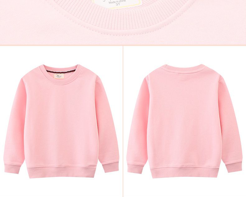 Jumping meters - 圓領棉質長袖上衣/大學T-黃色