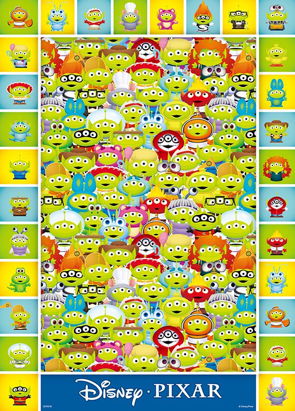 京甫 - 520片盒裝拼圖-皮克斯 三眼怪