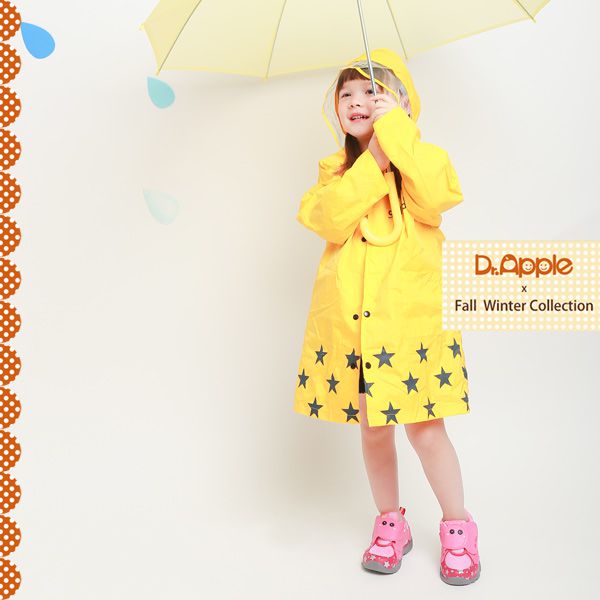 Dr. Apple - 機能童鞋-噴水大象飛越星空閃亮亮童鞋-粉