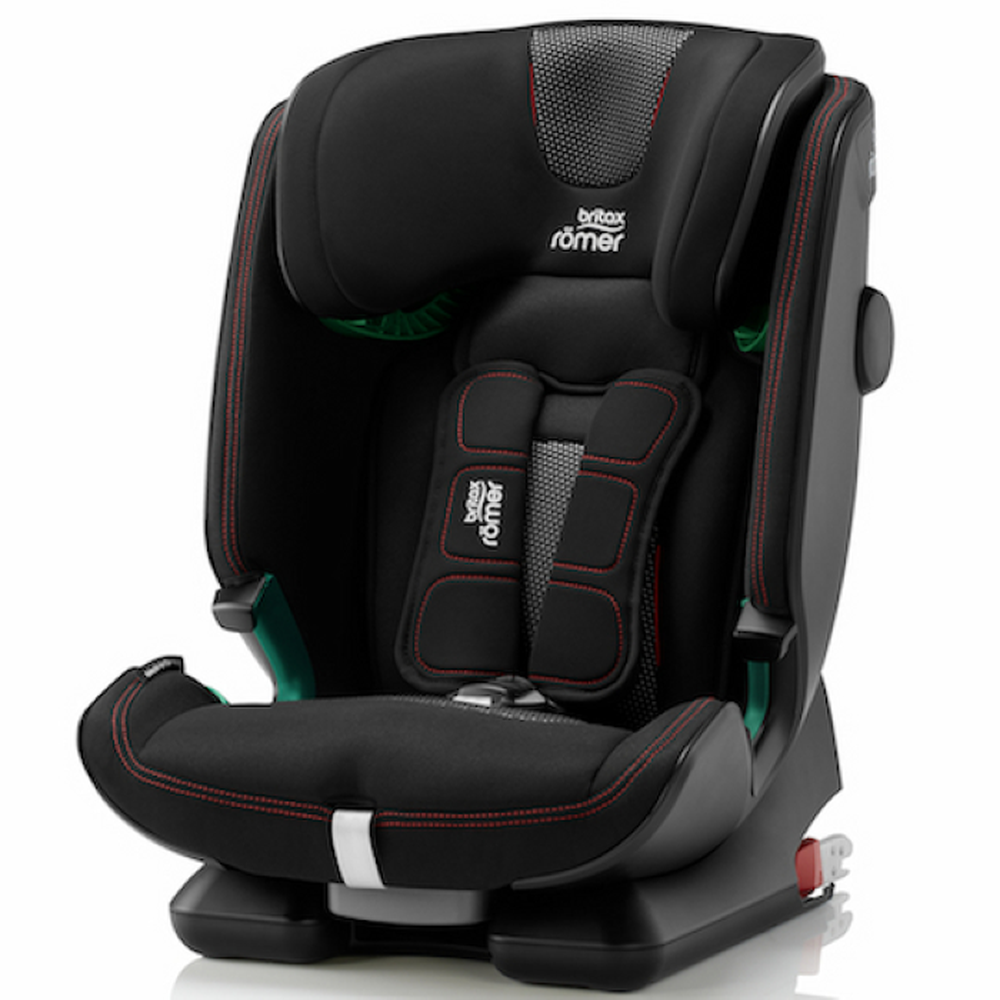 britax römer - 德國原裝Advansafix i-Size 2-12歲ISOFIX汽座-酷黑