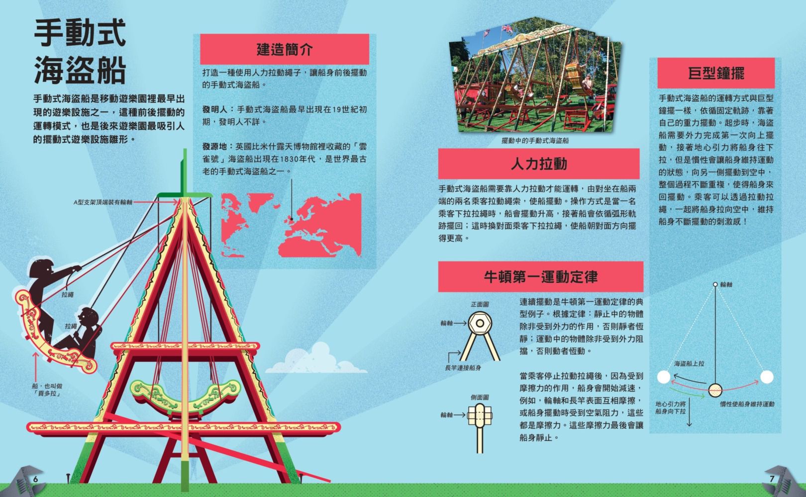 哇！驚奇工程知識繪本3遊樂設施