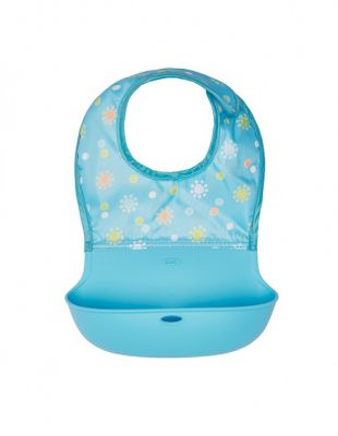 美國 OXO - OXO tot 隨行好棒棒圍兜-繽紛藍