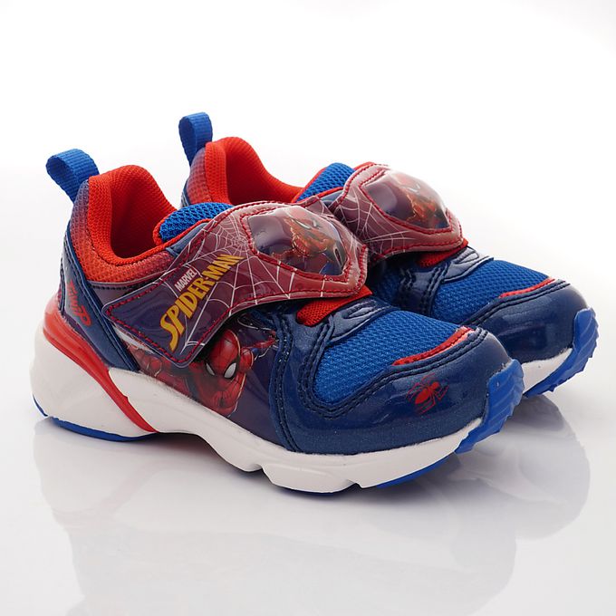 Moonstar日本月星 - 漫威聯名電燈機能童鞋-MVL0155藍(中小童)-機能運動鞋-藍