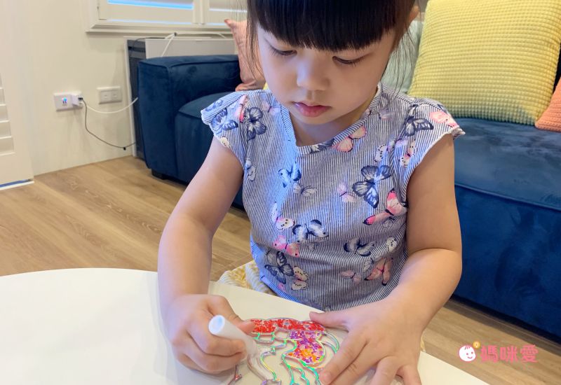 香港4M創意玩具 - 花精靈珠珠畫(四款隨機一款)