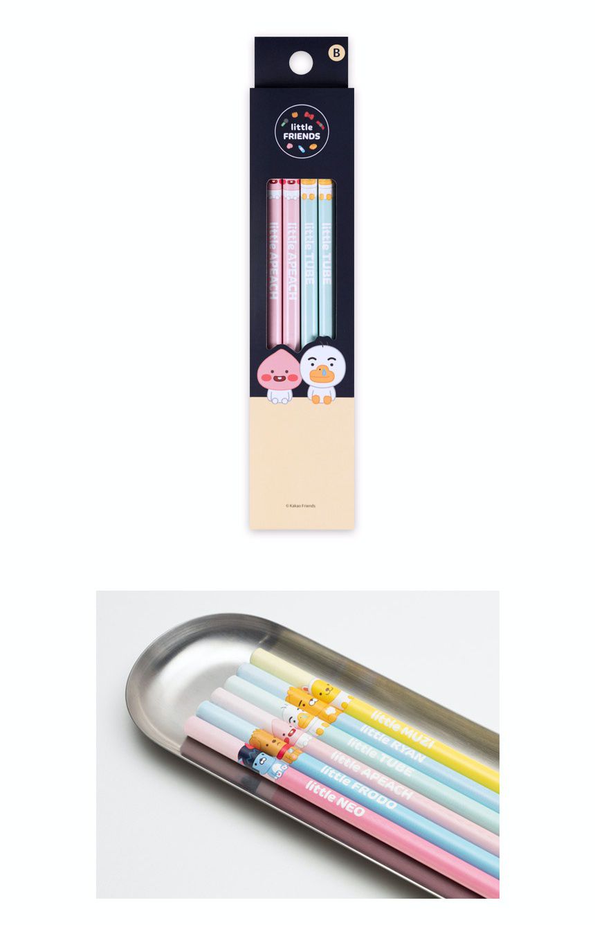 Kakao Friends - 勤奮好學6入組-Apeach