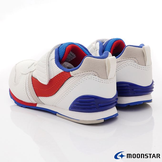 Moonstar日本月星 - 月星HI系列十大機能款-MSCNC2121S3白(中大童段)-機能運動鞋-白