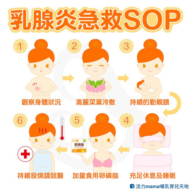 可能是乳腺炎，多多擠奶把奶水排除才會好，看醫生會開抗生素的藥還是可以餵母奶。多擠奶、吃卵磷脂、好好休息