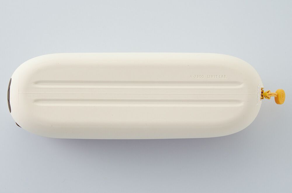 日本文具 LIHIT - 圓筒式胖胖鉛筆盒(21支筆)-柴犬 (Big size)