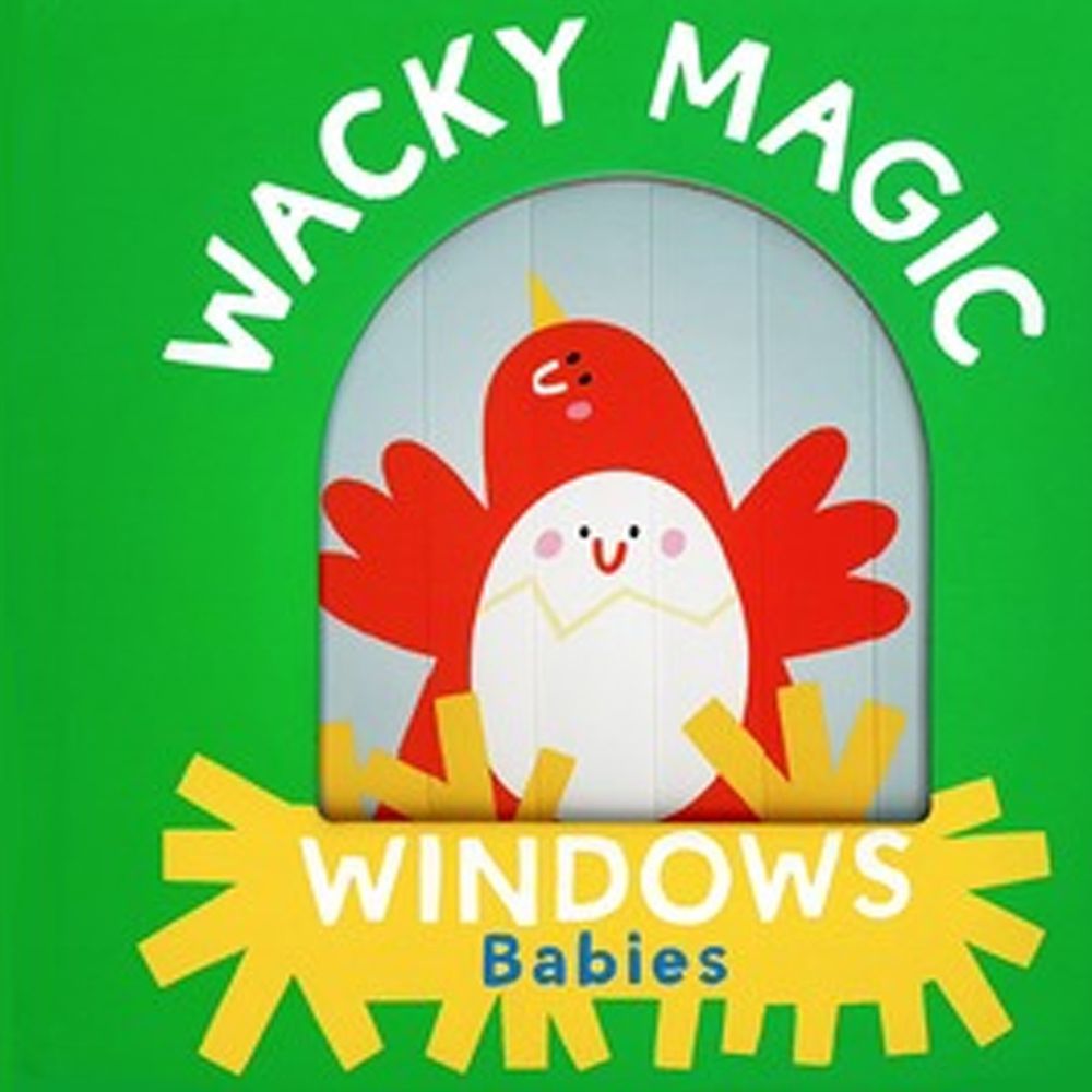 Wacky Windows: Babies 古怪百葉窗書:寶寶學習(厚頁書)