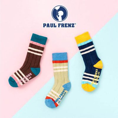 韓國 PAUL FRENZ - (3入組)韓製彈力中長筒襪-JOSEPH