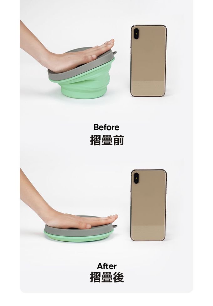 M Square - 新色折疊碗M-復古綠