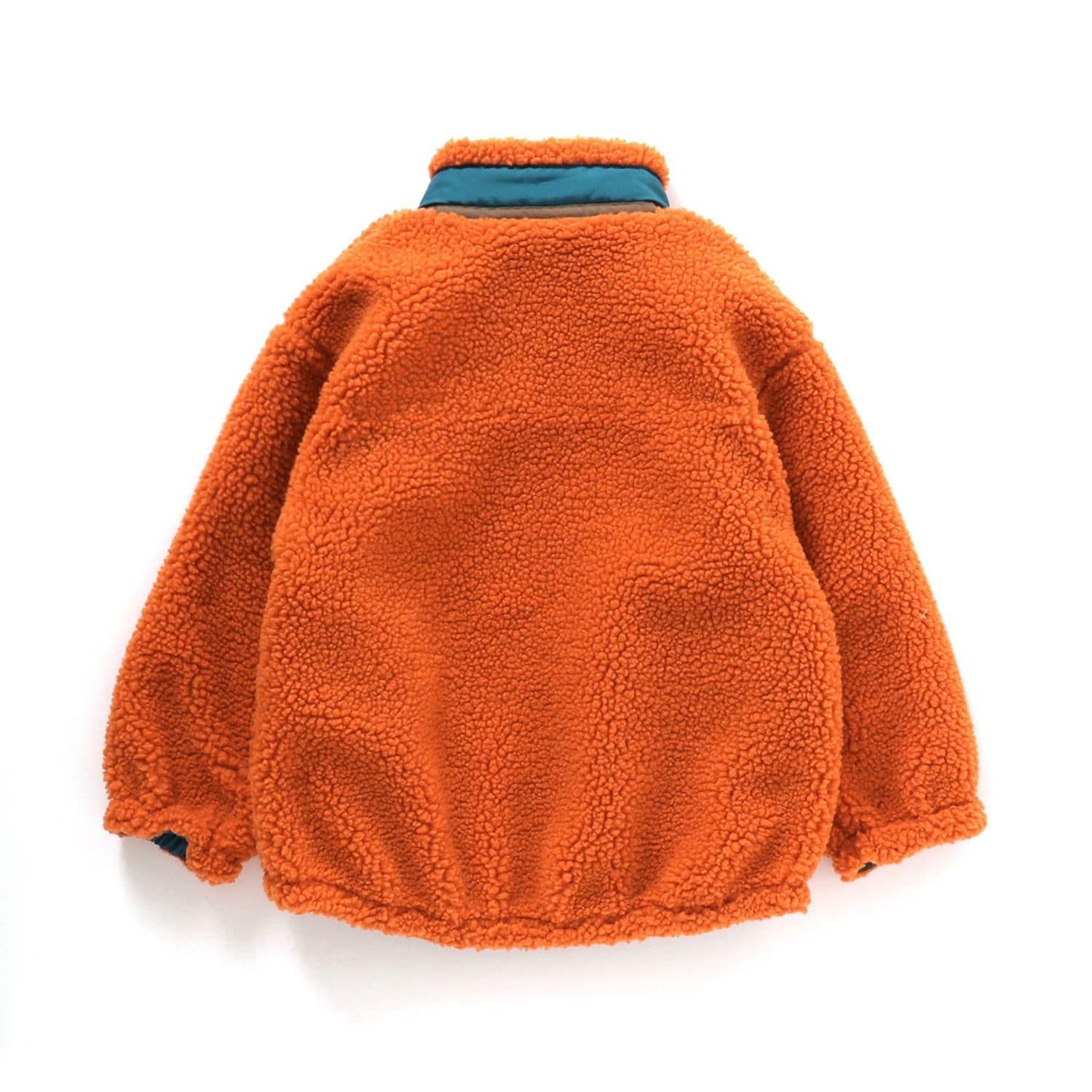 日本千趣會 - 泰迪熊短絨防風保暖外套-米杏