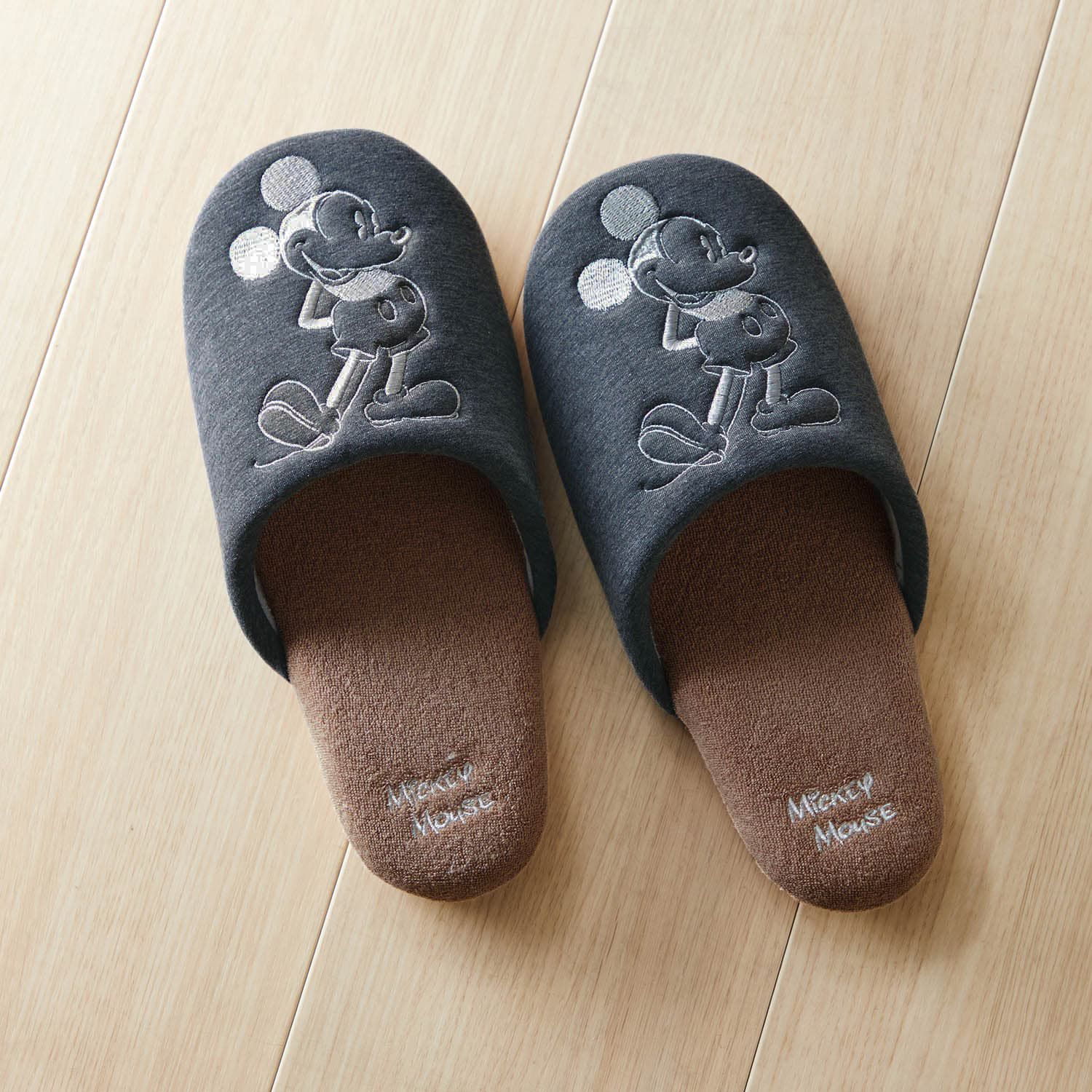 日本千趣會 - 迪士尼室內拖鞋-七矮人-卡其