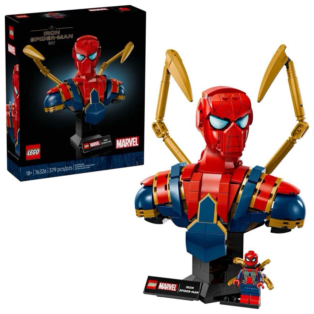 LEGO 76326 鋼鐵蜘蛛人半身像 Iron Spider-Man Bust