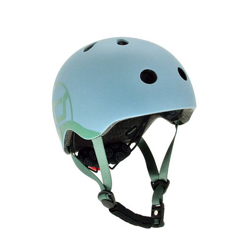 奧地利 Scoot & Ride - 安全帽S-M(頭圍51-56cm)-岩石藍