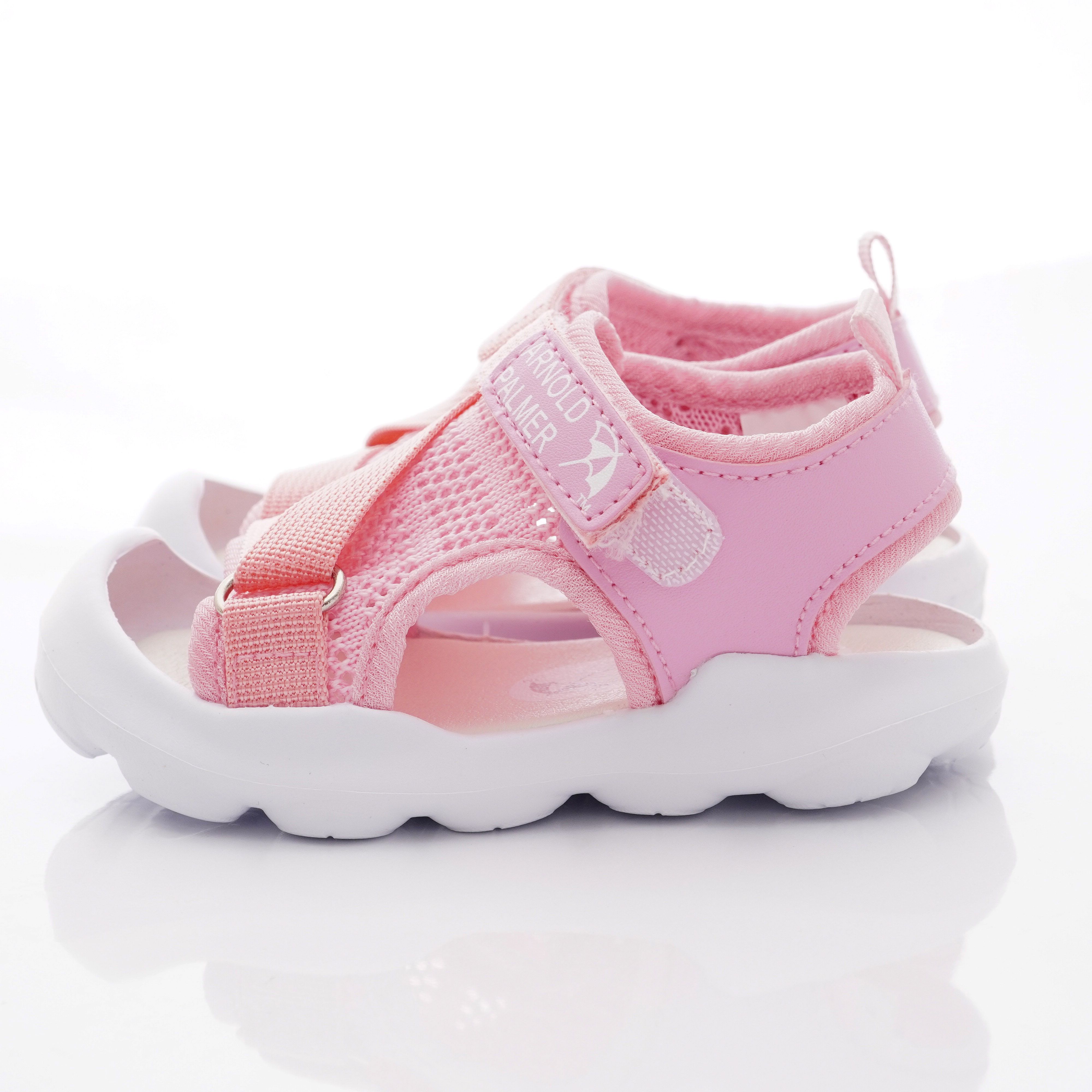 Arnold Palmer 雨傘牌 - 輕量大網眼涼鞋款(小童段)-粉紅