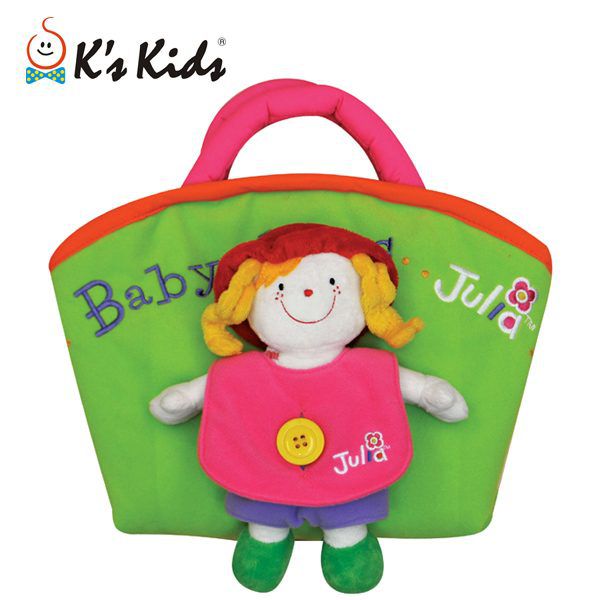美國 K's Kids 低幼齡布玩具／學習玩具 ☛ 給0~3歲的寶貝