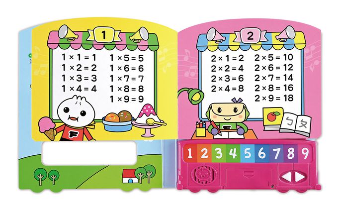 九九乘法有聲書*新版*-FOOD超人