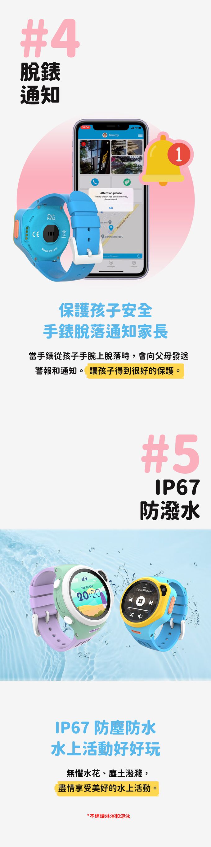 myFirst - Fone R1 4G智慧兒童手錶-藍色