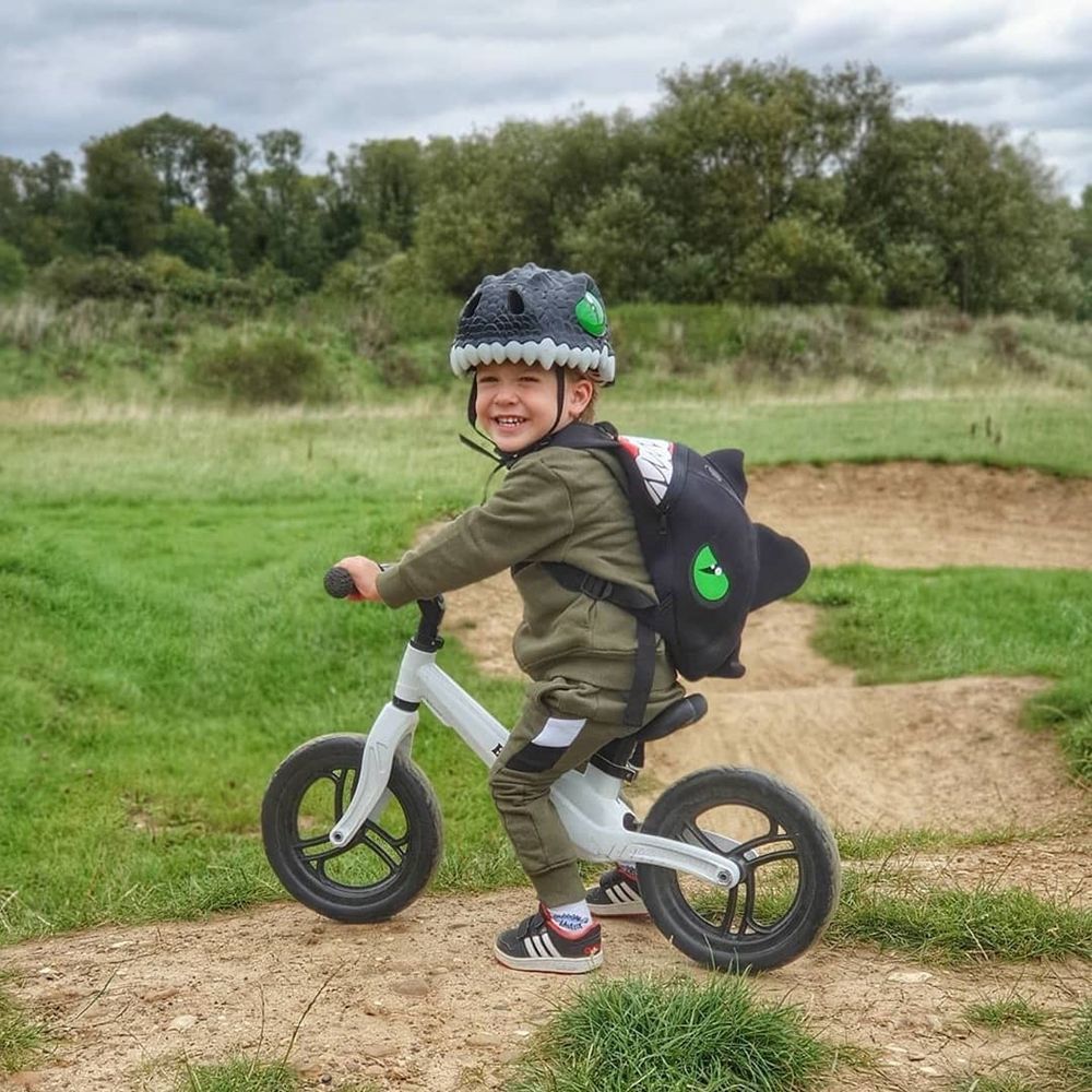 Crazy Safety - 丹麥 3D 恐龍造型 兒童騎乘專用安全帽-霸王龍