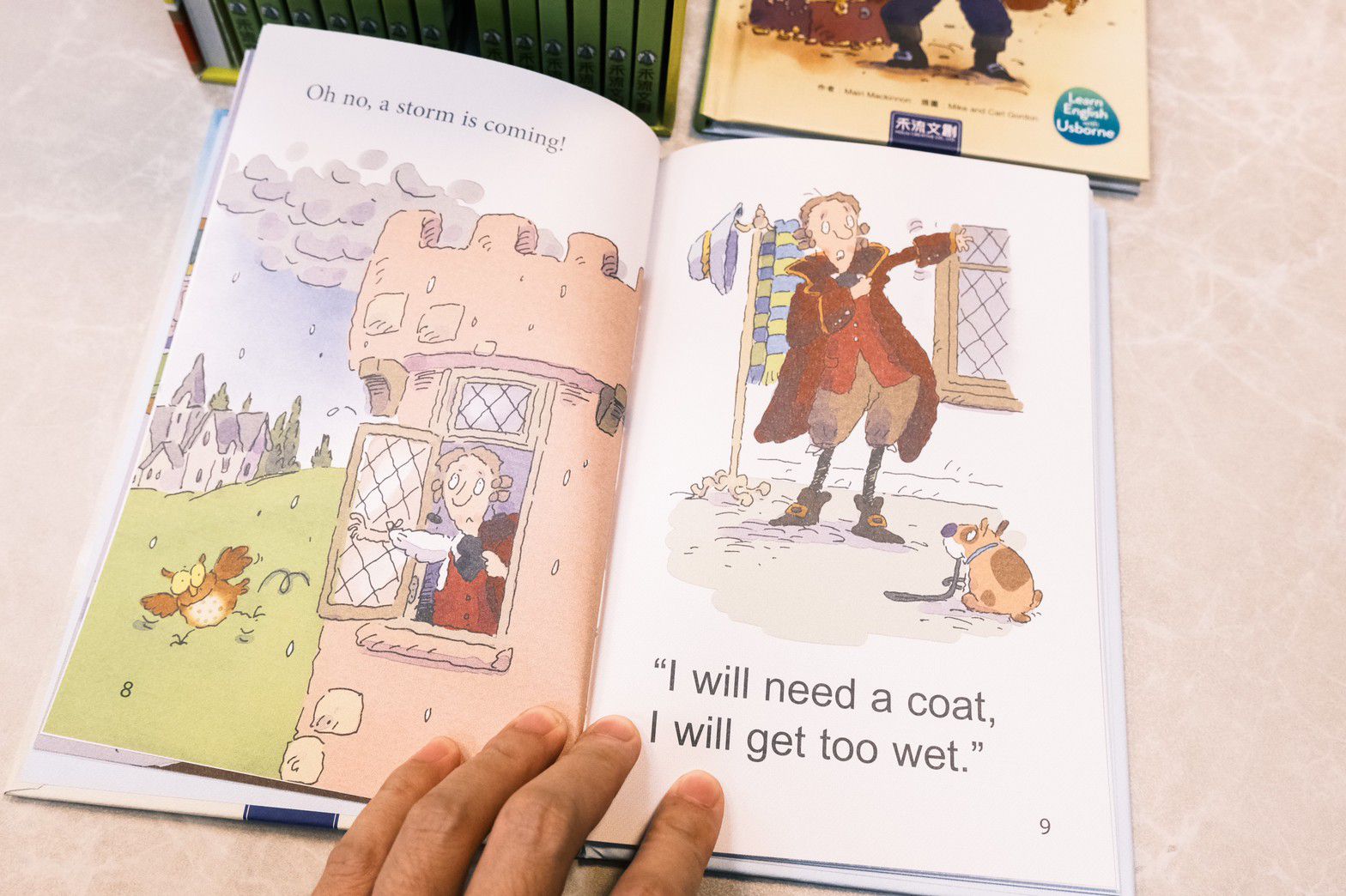 英國Usborne聯合發行【My Very First Reading with Usborne 英文學習繪本套書(15本)】(書盒裝、附CD、導讀手冊、字卡)