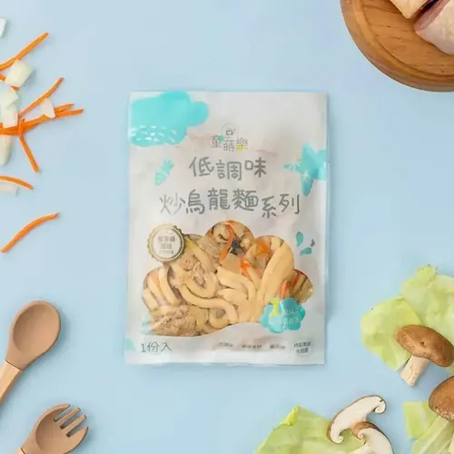 嬰幼兒副食品（寶寶烏龍麵）｜照燒雞肉炒烏龍麵-（單包裝 1份/包）