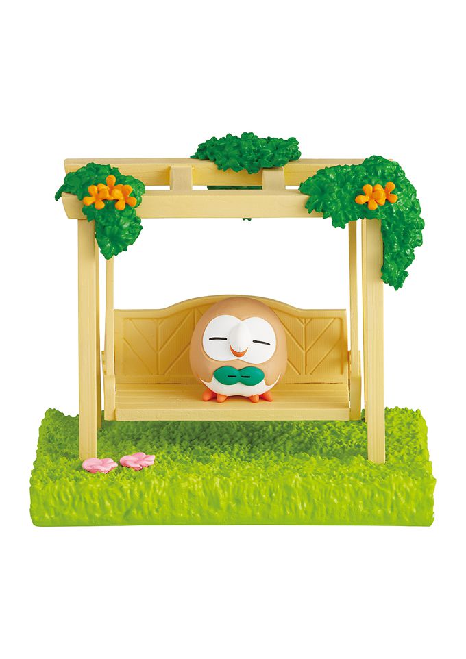 RE-MENT - 寶可夢系列 寶可夢花園 陽光灑落的午後 整組6種