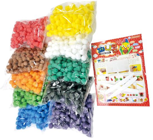 魔法玉米黏土(1000pcs)-新版