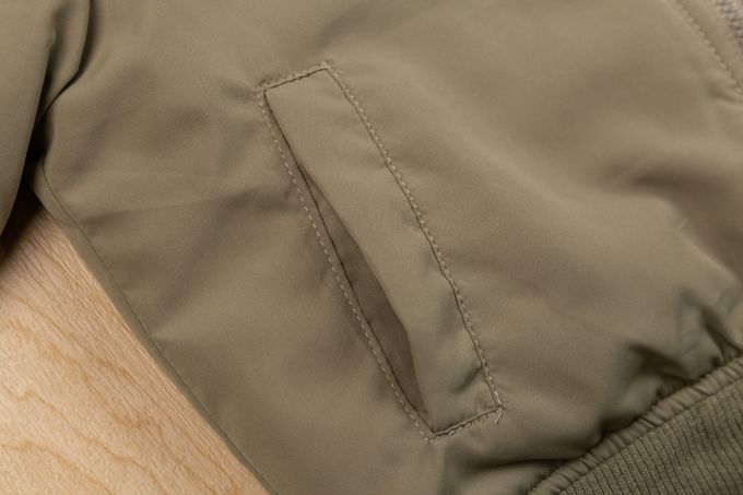 akachan honpo - 鋪棉外套-軍綠色