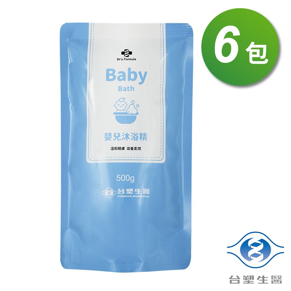 嬰兒 沐浴精 補充包 500g X 6包