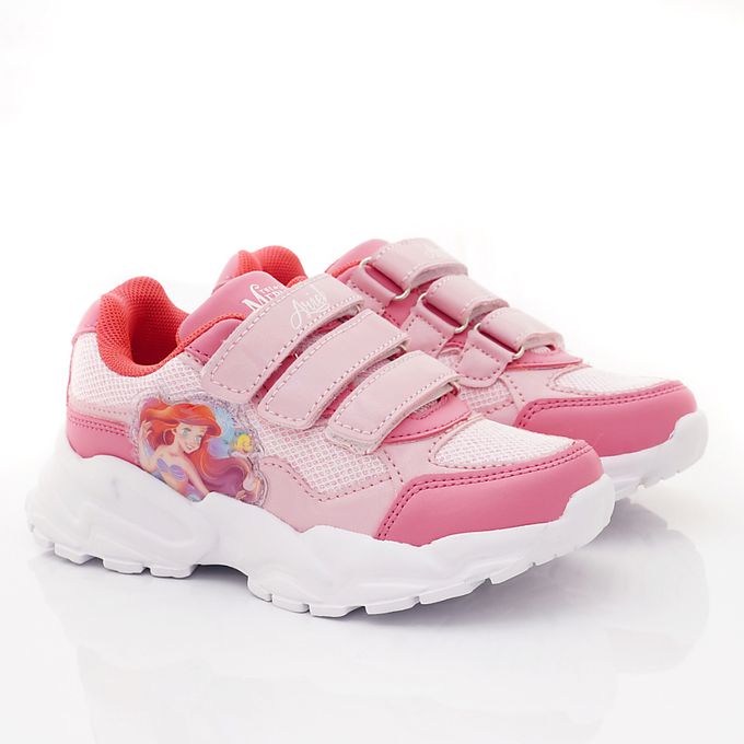 DISNEY童鞋 迪士尼美人魚運動鞋-323037粉(中小童段)-運動鞋-粉