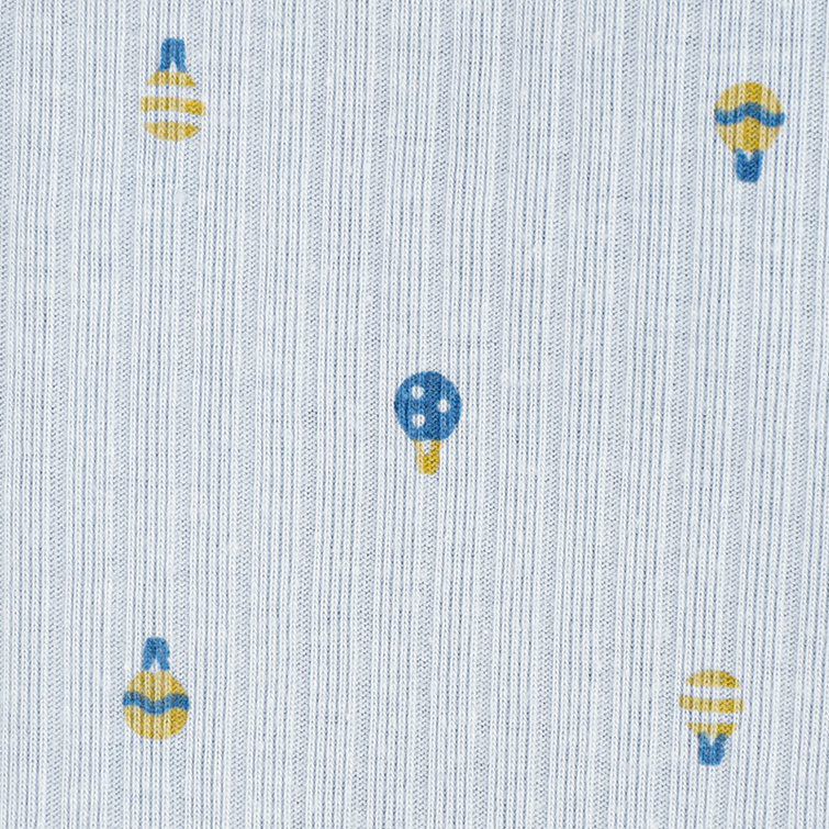 akachan honpo - 長袖兔裝-氣球-藍色