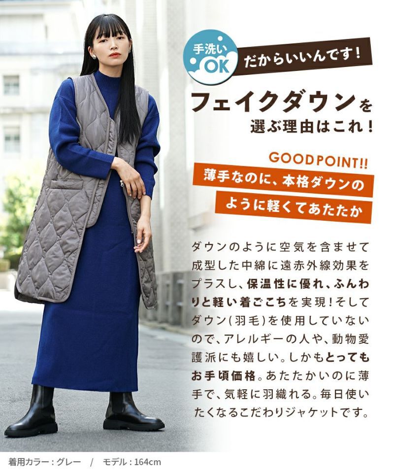 日本 zootie - SunnyHeat 防潑水蓄熱保暖長版背心-黑